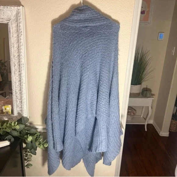 One size MELROSE & MARKET baby sky blue poncho - Picture 4 of 9